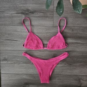Bond-Eye Swim Raspberry Bikini